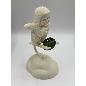 Dept 56 Snowbabies Starlight Games Reach for New Heights Figurine Winter Skier
